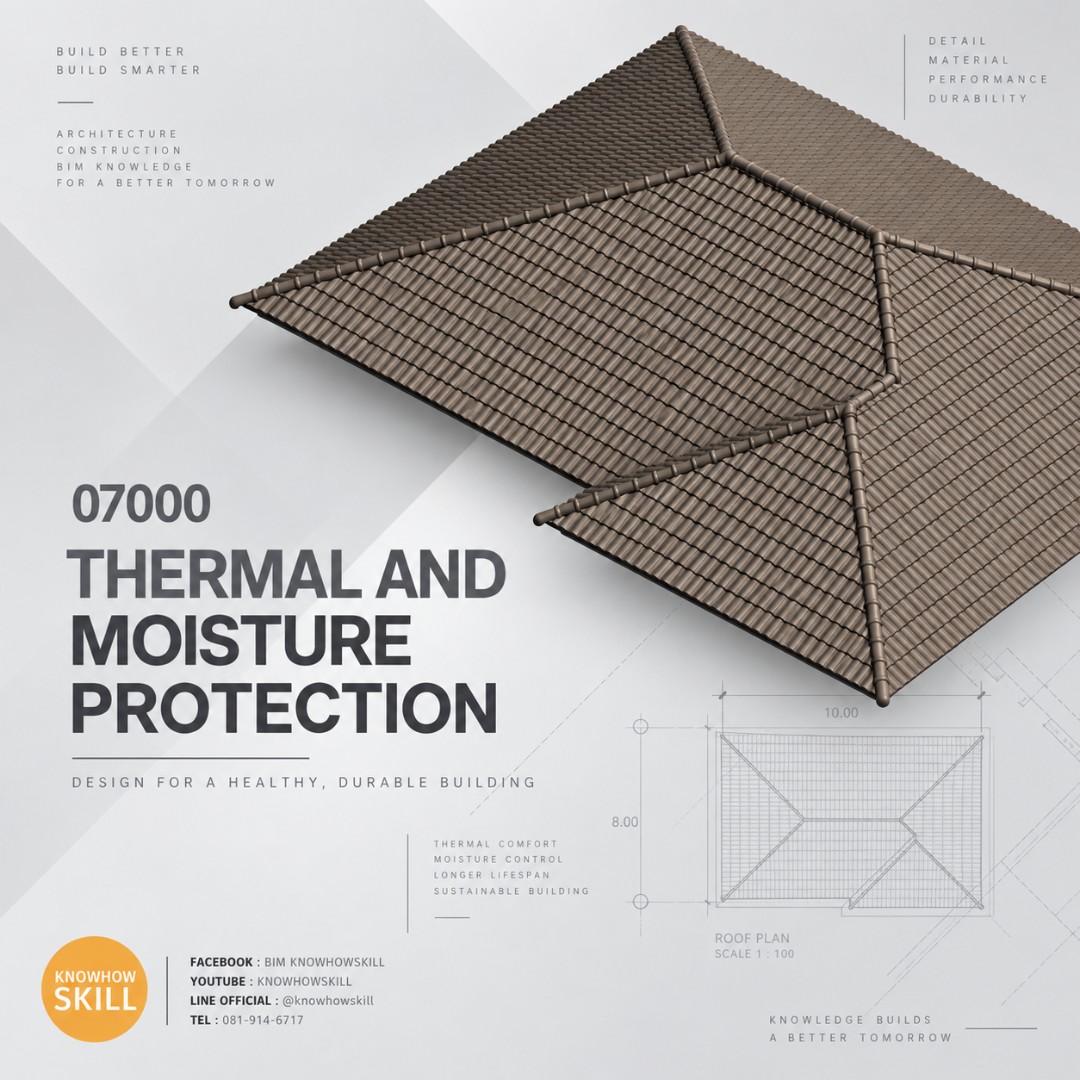 07000_Thermal And Moisture Protection (งานป้องกันความร้อนและความชื้น)